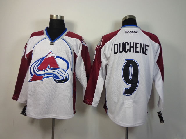 Colorado Avalanche #9 Duchene White Jerseys,We sell and wholesale Colorado Avalanche #9 Duchene White Jerseys on line form chian!