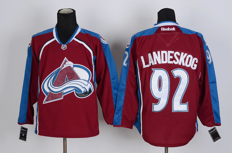 Colorado Avalanche #92 Gabriel Landeskog Red Jerseys,We sell and wholesale Colorado Avalanche #92 Gabriel Landeskog Red Jerseys on line form chian!