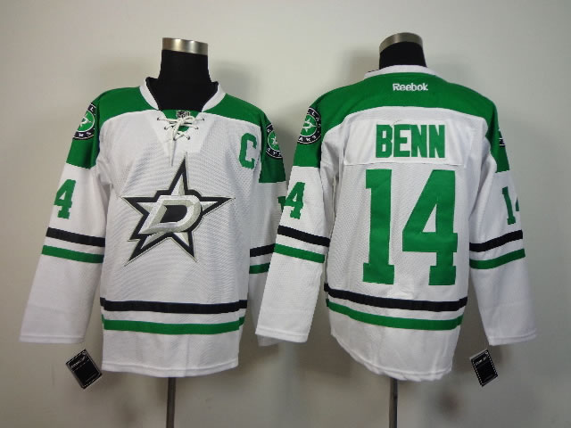 Dallas Stars #14 Jamie Benn C Patch White Jerseys,We sell and wholesale Dallas Stars #14 Jamie Benn C Patch White Jerseys on line form chian!