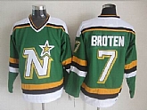 Dallas Stars #7 Broten Green CCM Throwback Jerseys,baseball caps,new era cap wholesale,wholesale hats