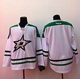 Dallas Stars Blank White Jerseys,baseball caps,new era cap wholesale,wholesale hats