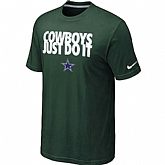 Dallas cowboys Just Do It D.Green T-Shirt,baseball caps,new era cap wholesale,wholesale hats