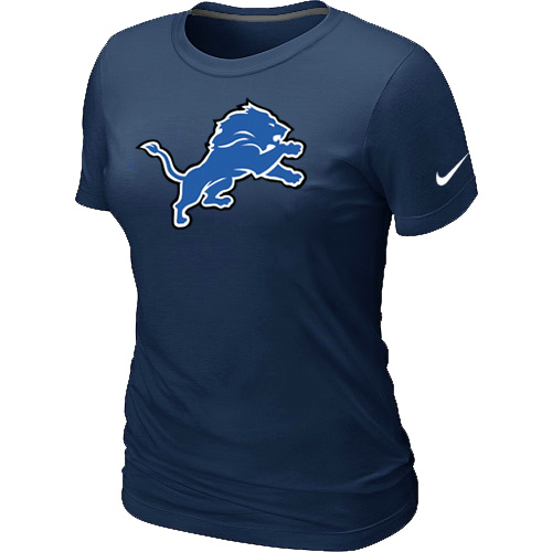Detroit Lions D.Blue Women's Logo T-Shirt,We sell and wholesale Detroit Lions D.Blue Women's Logo T-Shirt on line form chian!