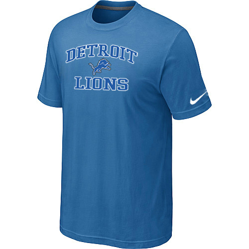 Detroit Lions Heart & Soul light Blue T-Shirt,We sell and wholesale Detroit Lions Heart & Soul light Blue T-Shirt on line form chian!