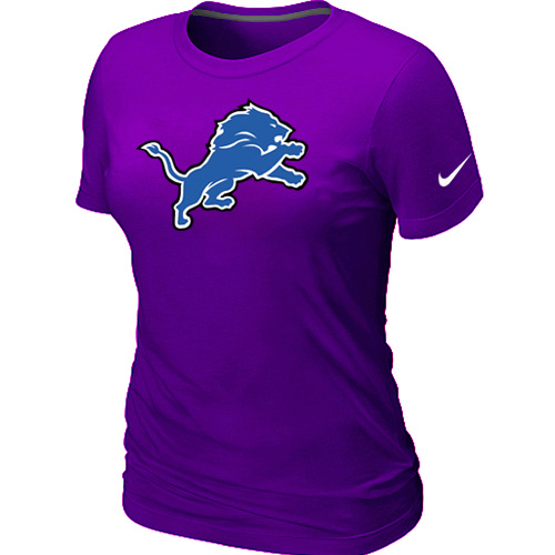 Detroit Lions Purple Women's Logo T-Shirt,We sell and wholesale Detroit Lions Purple Women's Logo T-Shirt on line form chian!