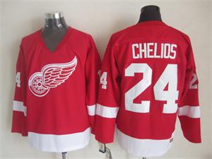 Detroit Red Wings #24 Chelios Red Jerseys,We sell and wholesale Detroit Red Wings #24 Chelios Red Jerseys on line form chian!