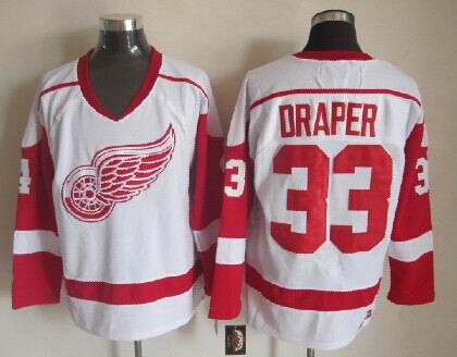 Detroit Red Wings #33 Draper White Jerseys,We sell and wholesale Detroit Red Wings #33 Draper White Jerseys on line form chian!
