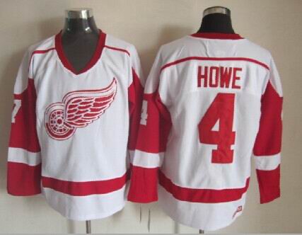 Detroit Red Wings #4 Howe White Jerseys,We sell and wholesale Detroit Red Wings #4 Howe White Jerseys on line form chian!