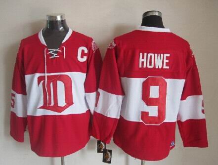 Detroit Red Wings #9 Gordie Howe C Patch Red Jerseys,We sell and wholesale Detroit Red Wings #9 Gordie Howe C Patch Red Jerseys on line form chian!