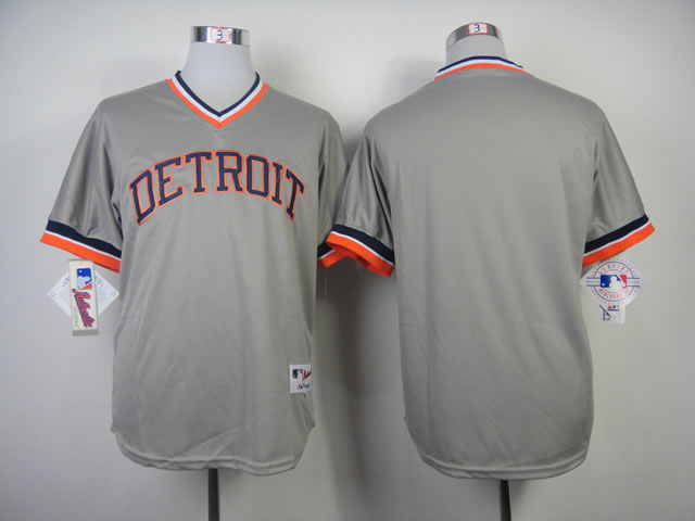Detroit Tigers Blank Gray 1984 Throwback Jerseys,We sell and wholesale Detroit Tigers Blank Gray 1984 Throwback Jerseys on line form chian!