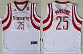 Houston Rockets #25 Chandler Parsons Revolution 30 Swingman White Jerseys,baseball caps,new era cap wholesale,wholesale hats
