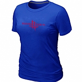 Houston Rockets Big & Tall Primary Logo Blue Women's T-Shirt