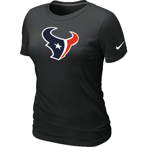 Houston Texans Black Women's Logo T-Shirt,We sell and wholesale Houston Texans Black Women's Logo T-Shirt on line form chian!