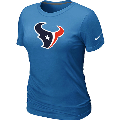 Houston Texans L.blue Women's Logo T-Shirt,We sell and wholesale Houston Texans L.blue Women's Logo T-Shirt on line form chian!
