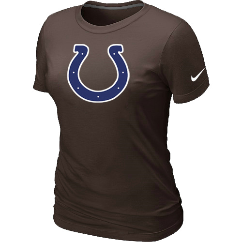 Indianapolis Colts Brown Women's Logo T-Shirt,We sell and wholesale Indianapolis Colts Brown Women's Logo T-Shirt on line form chian!