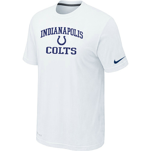 Indianapolis Colts Heart & Soul White T-Shirt,We sell and wholesale Indianapolis Colts Heart & Soul White T-Shirt on line form chian!