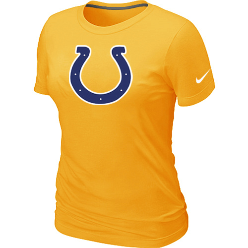 Indianapolis Colts Yellow Women's Logo T-Shirt,We sell and wholesale Indianapolis Colts Yellow Women's Logo T-Shirt on line form chian!