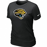 Jacksonville Jaguars Black Women's Logo T-Shirt,baseball caps,new era cap wholesale,wholesale hats