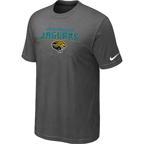Jacksonville Jaguars Heart & Soul Dark grey T-Shirt,We sell and wholesale Jacksonville Jaguars Heart & Soul Dark grey T-Shirt on line form chian!