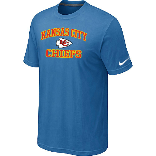 Kansas City Chiefs Heart & Soul light Blue T-Shirt,We sell and wholesale Kansas City Chiefs Heart & Soul light Blue T-Shirt on line form chian!