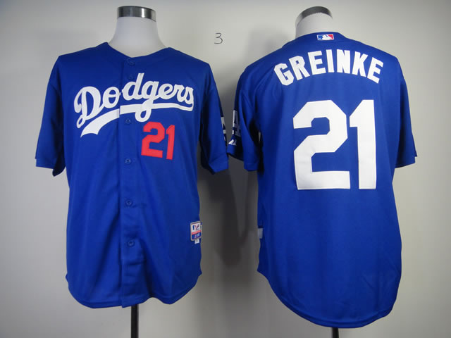 Los Angeles Dodgers #21 Zack Greinke Blue Jerseys,We sell and wholesale Los Angeles Dodgers #21 Zack Greinke Blue Jerseys on line form chian!