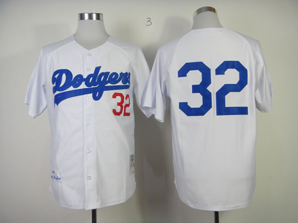 Los Angeles Dodgers #32 Sandy Koufax Throwback 1955 White  Jerseys,We sell and wholesale Los Angeles Dodgers #32 Sandy Koufax Throwback 1955 White  Jerseys on line form chian!
