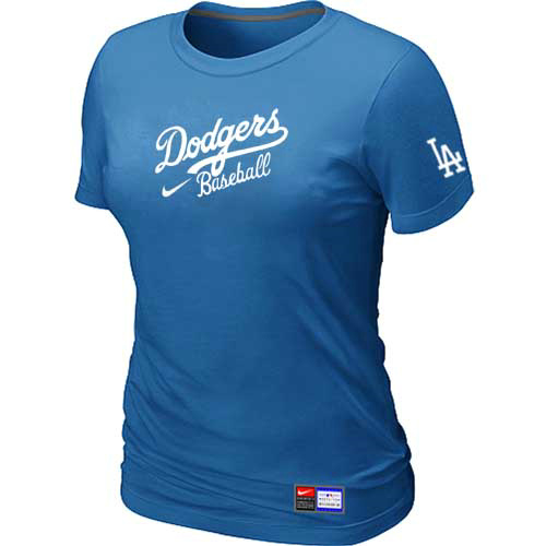 Los Angeles Dodgers Nike Women's L.blue Short Sleeve Practice T-Shirt,We sell and wholesale Los Angeles Dodgers Nike Women's L.blue Short Sleeve Practice T-Shirt on line form chian!
