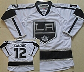 Los Angeles Kings #12 Marian Gaborik White Jerseys,baseball caps,new era cap wholesale,wholesale hats