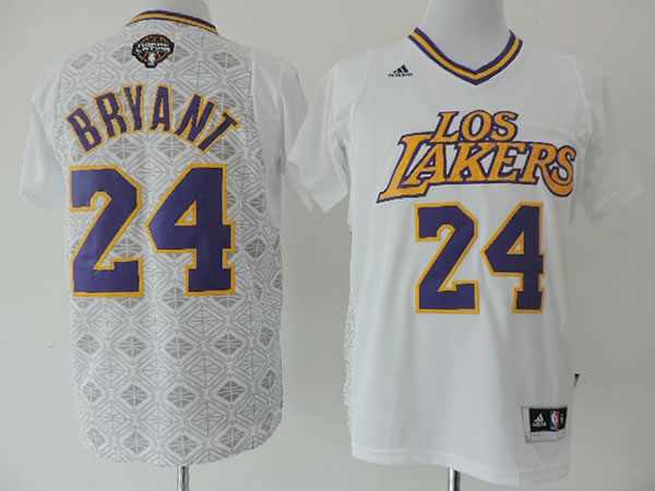 Los Angeles Lakers #24 Bryant Fashion White Jerseys,We sell and wholesale Los Angeles Lakers #24 Bryant Fashion White Jerseys on line form chian!