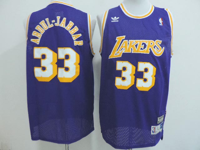 Los Angeles Lakers #33 Abdul-Jabbar Purple Throwback Jerseys,We sell and wholesale Los Angeles Lakers #33 Abdul-Jabbar Purple Throwback Jerseys on line form chian!