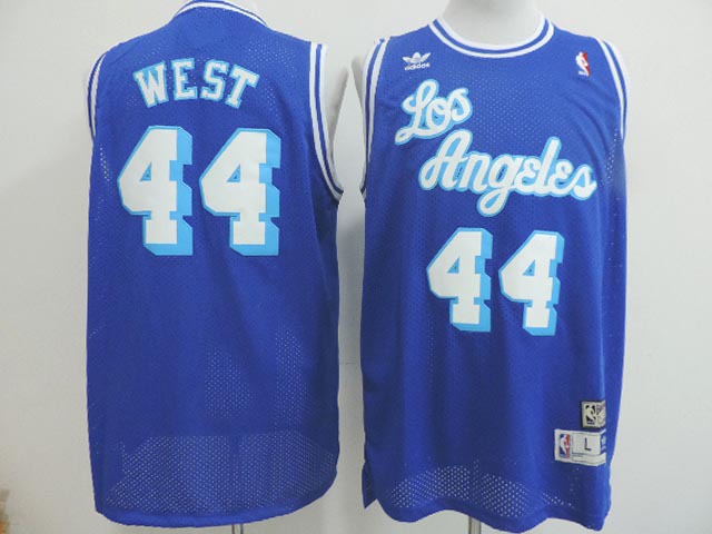 Los Angeles Lakers #44 Jerry West Blue Throwback Jerseys,We sell and wholesale Los Angeles Lakers #44 Jerry West Blue Throwback Jerseys on line form chian!