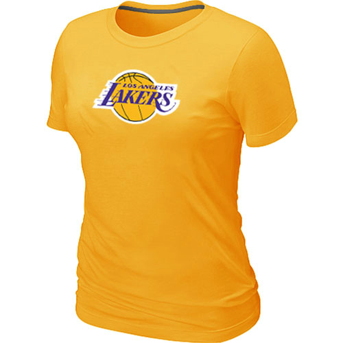 Los Angeles Lakers Big & Tall Primary Logo Yellow Women's T-Shirt,We sell and wholesale Los Angeles Lakers Big & Tall Primary Logo Yellow Women's T-Shirt on line form chian!