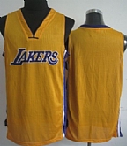 Los Angeles Lakers Blank Yellow Swingman Jerseys