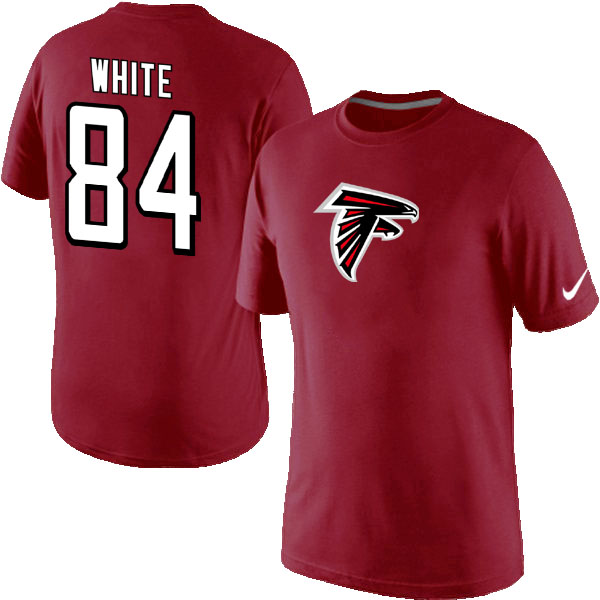 Men Nike Atlanta Falcons 84 Roddy White Name x26 Number T-Shirt Red,We sell and wholesale Men Nike Atlanta Falcons 84 Roddy White Name x26 Number T-Shirt Red on line form chian!