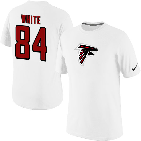 Men Nike Atlanta Falcons 84 Roddy White Name x26 Number T-Shirt White,We sell and wholesale Men Nike Atlanta Falcons 84 Roddy White Name x26 Number T-Shirt White on line form chian!