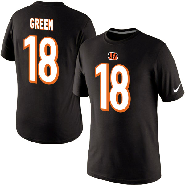 Men Nike Cincinnati Bengals 18 A.J. Green Pride Name x26 Number T-Shirt Black,We sell and wholesale Men Nike Cincinnati Bengals 18 A.J. Green Pride Name x26 Number T-Shirt Black on line form chian!