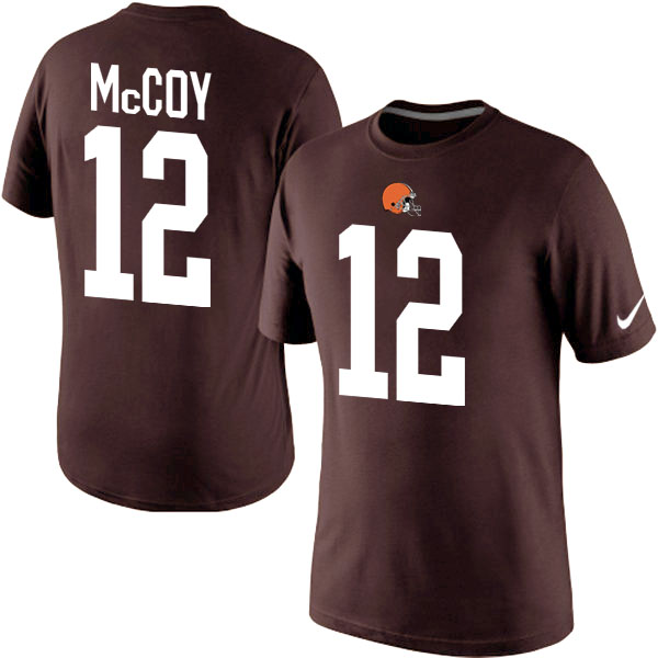 Men Nike Cleveland Browns 12 Colt McCoy Pride Name x26 Number T-Shirt Brown,We sell and wholesale Men Nike Cleveland Browns 12 Colt McCoy Pride Name x26 Number T-Shirt Brown on line form chian!