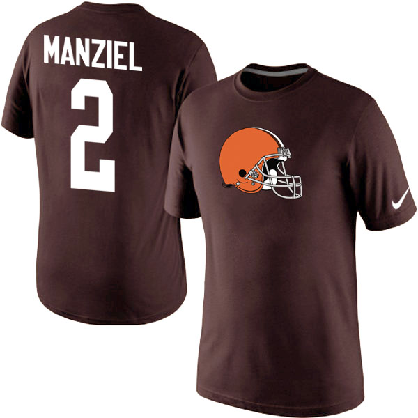 Men Nike Cleveland Browns 2 Johnny Manziel Name x26 Number T-Shirt Brown,We sell and wholesale Men Nike Cleveland Browns 2 Johnny Manziel Name x26 Number T-Shirt Brown on line form chian!