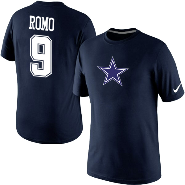 Men Nike Dallas Cowboys 9 Tony Romo Name x26 Number T-Shirt Navy Blue,We sell and wholesale Men Nike Dallas Cowboys 9 Tony Romo Name x26 Number T-Shirt Navy Blue on line form chian!