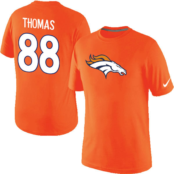 Men Nike Denver Broncos 88 Demaryius Thomas Name x26 Number T-Shirt Orange,We sell and wholesale Men Nike Denver Broncos 88 Demaryius Thomas Name x26 Number T-Shirt Orange on line form chian!