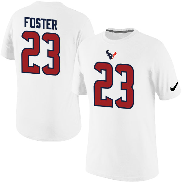 Men Nike Houston Texans 23 Arian Foster Pride Name x26 Number T-Shirt White,We sell and wholesale Men Nike Houston Texans 23 Arian Foster Pride Name x26 Number T-Shirt White on line form chian!