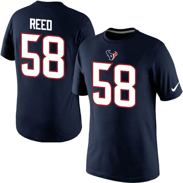 Men Nike Houston Texans 58 Brooks Reed Pride Name x26 Number T-Shirt Navy Blue,We sell and wholesale Men Nike Houston Texans 58 Brooks Reed Pride Name x26 Number T-Shirt Navy Blue on line form chian!