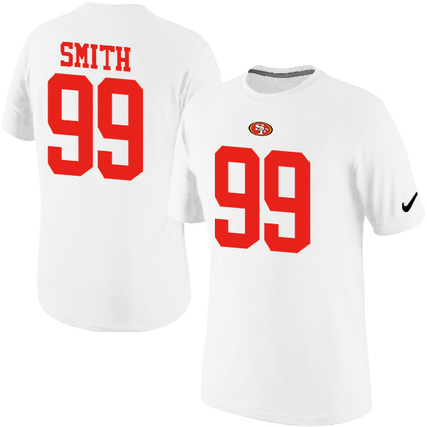 Men Nike San Francisco 49ers 99 Smith Pride Name x26 Number T-Shirt White,We sell and wholesale Men Nike San Francisco 49ers 99 Smith Pride Name x26 Number T-Shirt White on line form chian!