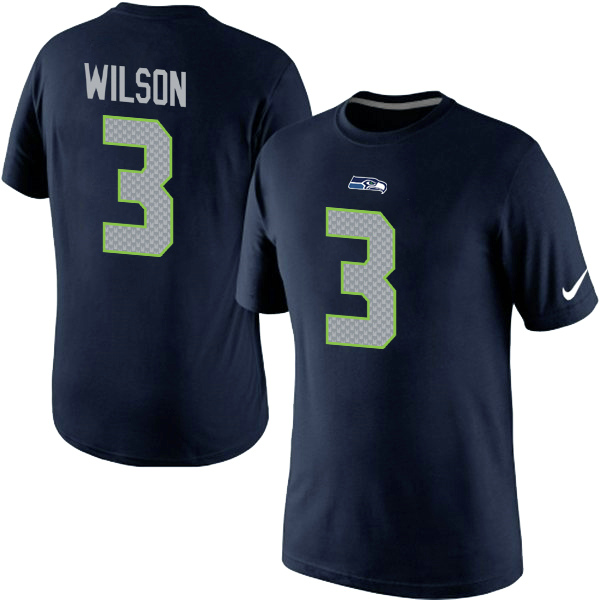 Men Nike Seattle Seahawks 3 Russell Wilson Pride Name x26 Number T-Shirt Blue,We sell and wholesale Men Nike Seattle Seahawks 3 Russell Wilson Pride Name x26 Number T-Shirt Blue on line form chian!