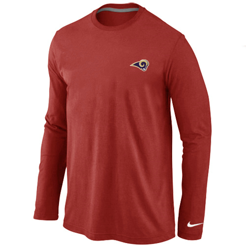 Men Nike St. Louis Rams Sideline Legend Authentic Logo Long Sleeve T-Shirt Red,We sell and wholesale Men Nike St. Louis Rams Sideline Legend Authentic Logo Long Sleeve T-Shirt Red on line form chian!