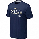 Men's Baltimore Ravens 2012 Super Bowl XLVII On Our Way D.Blue T-Shirt,baseball caps,new era cap wholesale,wholesale hats