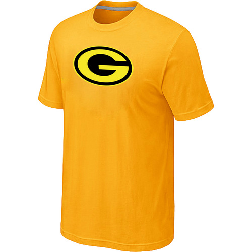 Men's Green Bay Packers Neon Logo Charcoal Yellow T-shirt,We sell and wholesale Men's Green Bay Packers Neon Logo Charcoal Yellow T-shirt on line form chian!