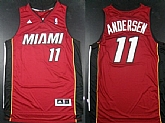Miami Heat #11 Chris Andersen Revolution 30 Swingman Red Jerseys,baseball caps,new era cap wholesale,wholesale hats