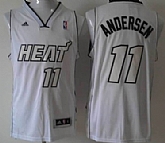 Miami Heat #11 Chris Andersen Revolution 30 Swingman White Big Color Jerseys,baseball caps,new era cap wholesale,wholesale hats