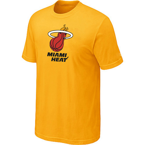 Miami Heat Big & Tall Primary Logo Yellow T-Shirt,We sell and wholesale Miami Heat Big & Tall Primary Logo Yellow T-Shirt on line form chian!